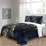 Charger l&#39;image dans la visionneuse de la galerie, Shangri-La Frontier Bedding Set Pattern Quilt Cover Without Filler