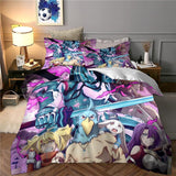 Charger l&#39;image dans la visionneuse de la galerie, Shangri-La Frontier Bedding Set Pattern Quilt Cover Without Filler