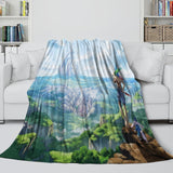 Load image into Gallery viewer, Shangri-La Frontier Blanket Flannel Fleece Throw Room Decoration