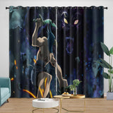 Load image into Gallery viewer, Shangri-La Frontier Curtains Blackout Window Drapes Room Decoration