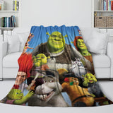 Load image into Gallery viewer, Shrek Blanket Flannel Fleece Throw Room Decoration