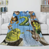 Load image into Gallery viewer, Shrek Blanket Flannel Fleece Throw Room Decoration