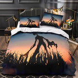 Charger l&#39;image dans la visionneuse de la galerie, Siren Head Bedding Set Quilt Duvet Cover Without Filler