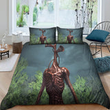 Charger l&#39;image dans la visionneuse de la galerie, Siren Head Bedding Set Quilt Duvet Cover Without Filler