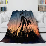 Charger l&#39;image dans la visionneuse de la galerie, Siren Head Blanket Flannel Fleece Throw Room Decoration