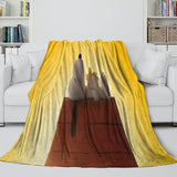 Load image into Gallery viewer, Snoopy Blanket Pattern Flannel Throw Kids Room Decoration