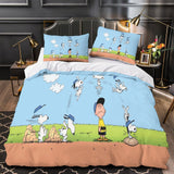 Charger l'image dans la visionneuse de la galerie, Snoopy Duvet Cover Kids Room Bedding Set Without Filler