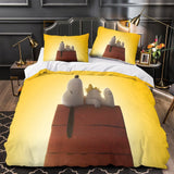 Charger l'image dans la visionneuse de la galerie, Snoopy Duvet Cover Kids Room Bedding Set Without Filler