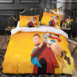 Charger l'image dans la visionneuse de la galerie, Snoopy Duvet Cover Kids Room Bedding Set Without Filler