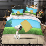 Charger l'image dans la visionneuse de la galerie, Snoopy Duvet Cover Kids Room Bedding Set Without Filler