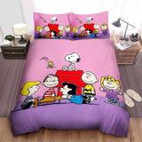 Charger l'image dans la visionneuse de la galerie, Snoopy Duvet Cover Pattern Kids Bedding Sets Without Filler