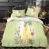 Load image into Gallery viewer, Snow White Bedding Set Pattern Quilt Cover Without Filler