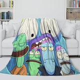 Load image into Gallery viewer, Solar Opposites Blanket Flannel Throw Kids Room Decoration