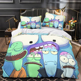 Charger l'image dans la visionneuse de la galerie, Solar Opposites Duvet Cover Pattern Bedding Set Without Filler