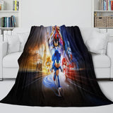 Charger l&#39;image dans la visionneuse de la galerie, Sonic the Hedgehog 3 Blanket Flannel Throw Room Decoration