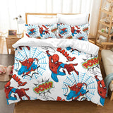 Charger l&#39;image dans la visionneuse de la galerie, Spider-Man Bedding Set Pattern Kids Quilt Cover Without Filler