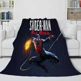 Charger l'image dans la visionneuse de la galerie, Spider Blanket Pattern Man Flannel Throw Kids Room Decoration