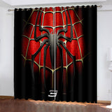 Charger l'image dans la visionneuse de la galerie, Spider-Man Curtains Pattern Blackout Window Drapes Decoration