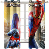 Charger l'image dans la visionneuse de la galerie, Spider-Man Curtains Pattern Blackout Window Drapes Decoration