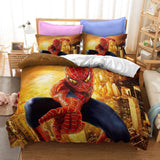 Load image into Gallery viewer, Spider-Man Duvet Cover Kids Room Bedding Set Without Filler