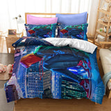 Charger l&#39;image dans la visionneuse de la galerie, SpiderMan Bedding Set Miles Morales Gwen  Duvet Cover