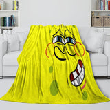 Load image into Gallery viewer, SpongeBob SquarePants Blanket Pattern Flannel Throw Room Decoration