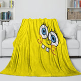 Load image into Gallery viewer, SpongeBob SquarePants Blanket Pattern Flannel Throw Room Decoration