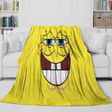 Load image into Gallery viewer, SpongeBob SquarePants Blanket Pattern Flannel Throw Room Decoration