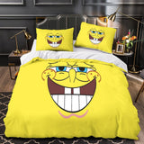 Charger l'image dans la visionneuse de la galerie, SpongeBob SquarePants Duvet Cover Kids Room Bedding Set Without Filler