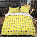 Charger l'image dans la visionneuse de la galerie, SpongeBob SquarePants Duvet Cover Kids Room Bedding Set Without Filler