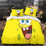 Charger l'image dans la visionneuse de la galerie, SpongeBob SquarePants Duvet Cover Kids Room Bedding Set Without Filler