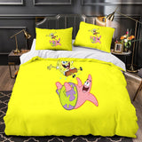 Charger l'image dans la visionneuse de la galerie, SpongeBob SquarePants Duvet Cover Kids Room Bedding Set Without Filler