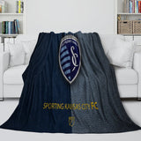 Charger l&#39;image dans la visionneuse de la galerie, Sporting Kansas City Blanket Flannel Fleece Throw Room Decoration