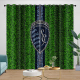 Load image into Gallery viewer, Sporting Kansas City Curtains Blackout Window Drapes Room Decoration