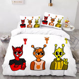 Charger l&#39;image dans la visionneuse de la galerie, Sprunki Oren Wenda Bedding Set Pattern Kids Quilt Cover Without Filler