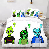 Charger l&#39;image dans la visionneuse de la galerie, Sprunki Oren Wenda Bedding Set Pattern Kids Quilt Cover Without Filler