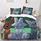 Charger l&#39;image dans la visionneuse de la galerie, Sprunki Oren Wenda Bedding Set Pattern Kids Quilt Cover Without Filler