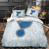 Charger l&#39;image dans la visionneuse de la galerie, St. Louis Blues Bedding Set Quilt Duvet Cover Without Filler