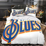 Charger l&#39;image dans la visionneuse de la galerie, St. Louis Blues Bedding Set Quilt Duvet Cover Without Filler