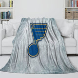 Charger l&#39;image dans la visionneuse de la galerie, St. Louis Blues Blanket Flannel Throw Kids Room Decoration