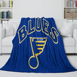 Charger l&#39;image dans la visionneuse de la galerie, St. Louis Blues Blanket Flannel Throw Kids Room Decoration