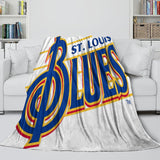 Charger l&#39;image dans la visionneuse de la galerie, St. Louis Blues Blanket Flannel Throw Kids Room Decoration