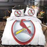Load image into Gallery viewer, St. Louis Cardinals Bedding Set Quilt Cover Without Filler