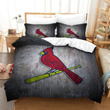 Load image into Gallery viewer, St. Louis Cardinals Bedding Set Quilt Cover Without Filler