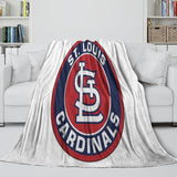Charger l&#39;image dans la visionneuse de la galerie, St. Louis Cardinals Blanket Flannel Throw Room Decoration