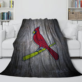 Charger l&#39;image dans la visionneuse de la galerie, St. Louis Cardinals Blanket Flannel Throw Room Decoration
