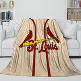 Charger l&#39;image dans la visionneuse de la galerie, St. Louis Cardinals Blanket Flannel Throw Room Decoration
