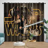 Load image into Gallery viewer, Star Wars A New Hope Curtains Blackout Window Drapes
