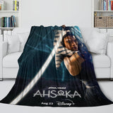 Charger l&#39;image dans la visionneuse de la galerie, Star Wars Ahsoka Blanket Flannel Fleece Throw