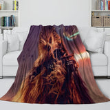 Charger l'image dans la visionneuse de la galerie, Star Wars Chewbacca Blanket Flannel Throw Room Decoration